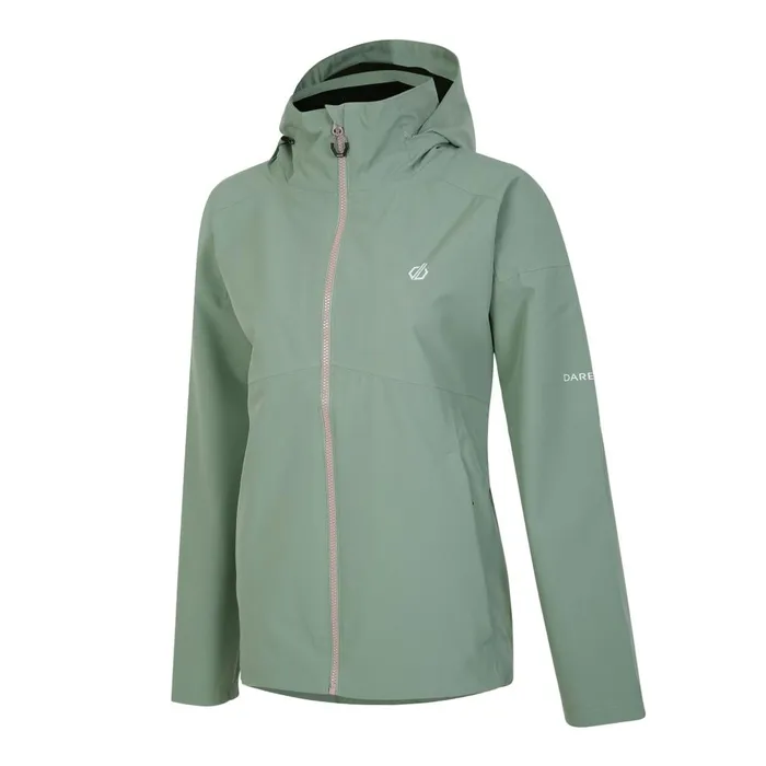 Dare 2b Waterproof Jackets Trail Waterproof Jacket Lilypad Green 8211 Women