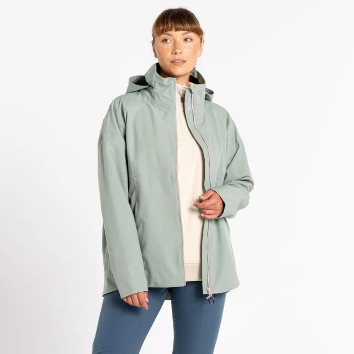 Dare 2b Waterproof Jackets Trail Waterproof Jacket Lilypad Green 8211 Women