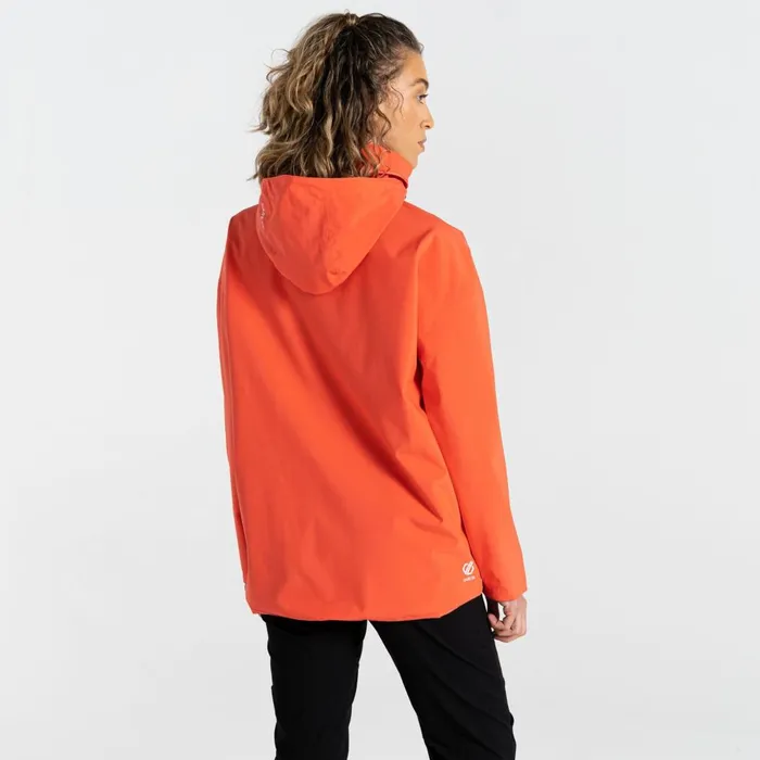 Dare 2b Waterproof Jackets Trail Waterproof Jacket Neon Peach 8211 Women