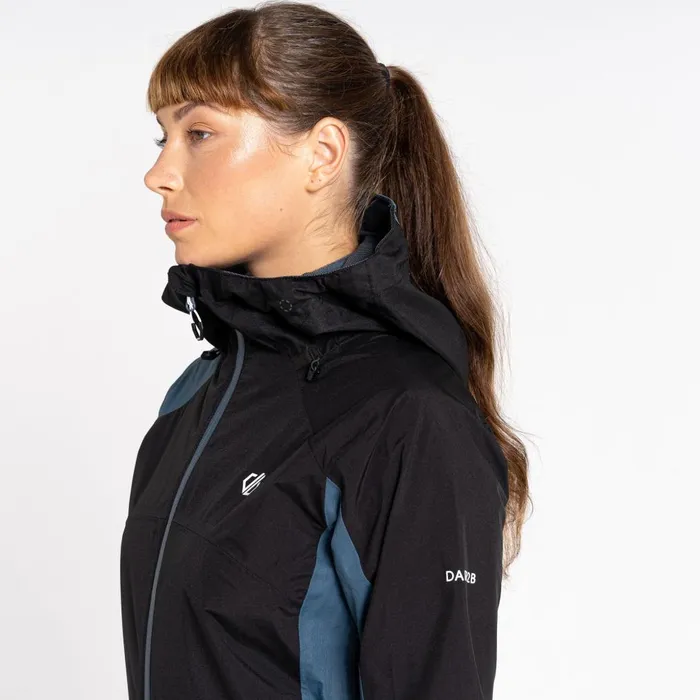 Dare 2b Waterproof Jackets Traversing Waterproof Jacket Orion Grey Black 8211 Women