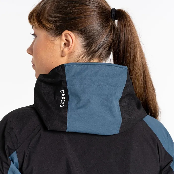 Dare 2b Waterproof Jackets Traversing Waterproof Jacket Orion Grey Black 8211 Women