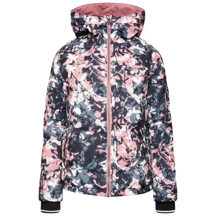 Dare 2b Waterproof Jackets Verdict Recycled Ski Jacket Mesa Rose Floral Print 8211 Women