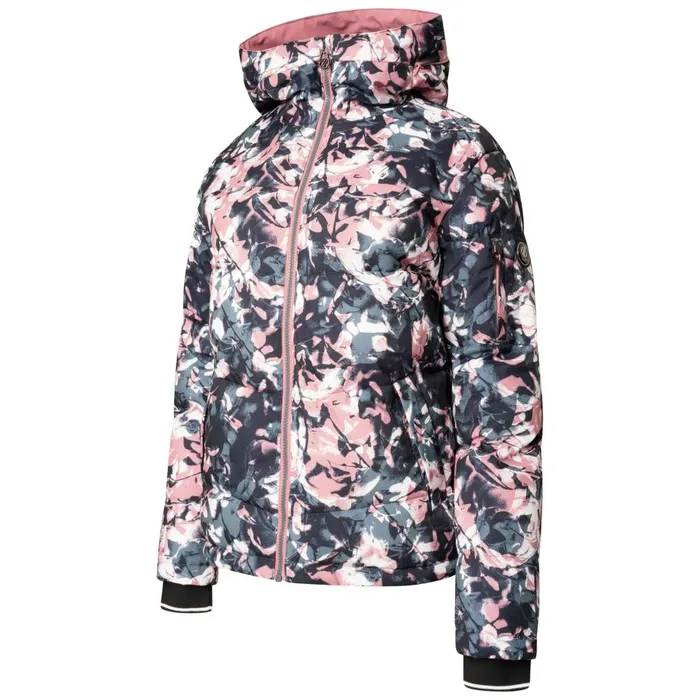 Dare 2b Waterproof Jackets Verdict Recycled Ski Jacket Mesa Rose Floral Print 8211 Women