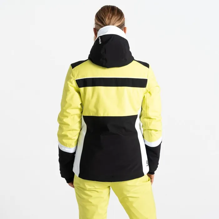 Dare 2b Waterproof Jackets Vitilised Ski Jacket Yellow Plum 8211 Women