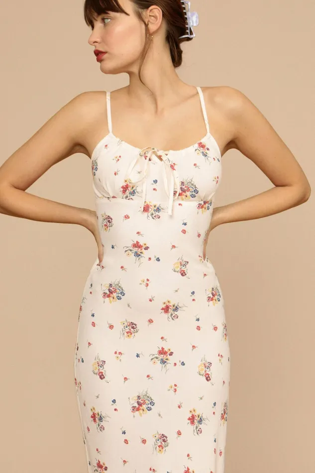 DARIA Dress Ecru Bouquet Du Sud Women Rouje Dresses