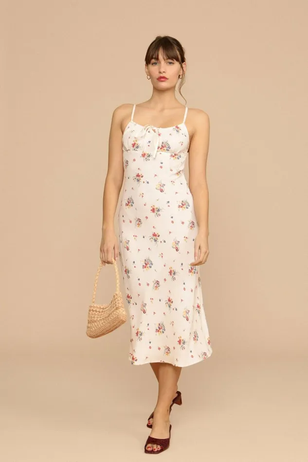 DARIA Dress Ecru Bouquet Du Sud Women Rouje Dresses