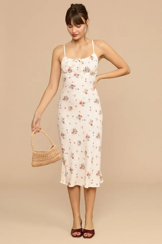 DARIA Dress Ecru Bouquet Du Sud Women Rouje Dresses