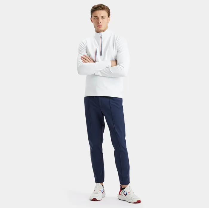 Daytona Tech Interlock Pullover Snow Men GFORE Tops
