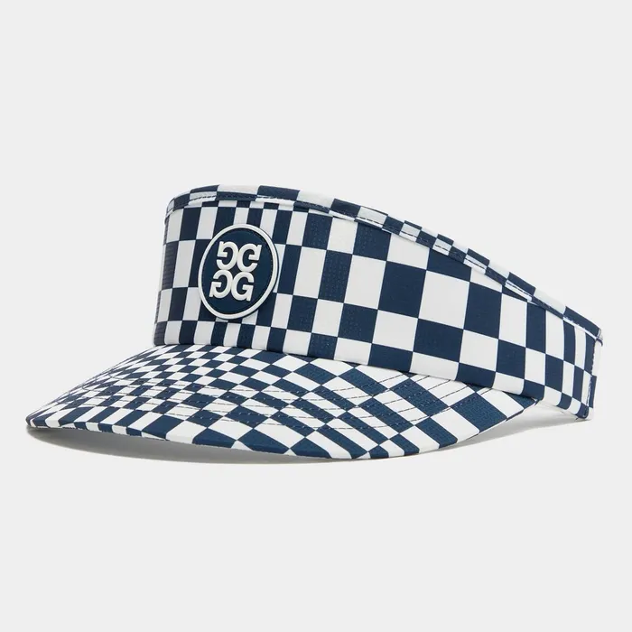Distorted Check Ripstop Visor Twilight WomenGolf GFORE Hats