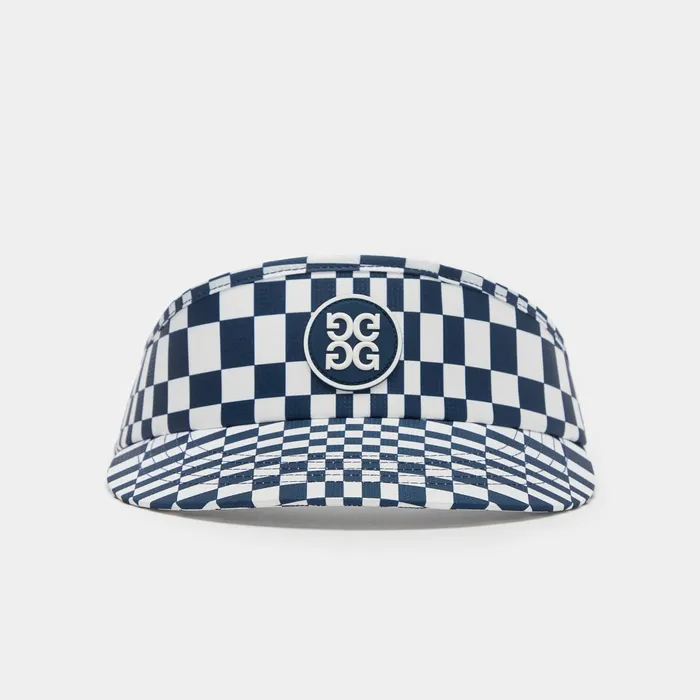 Distorted Check Ripstop Visor Twilight WomenGolf GFORE Hats