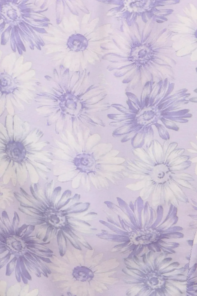 DOUDI Top Lilas Tournesol Women Rouje Blouses and Tops
