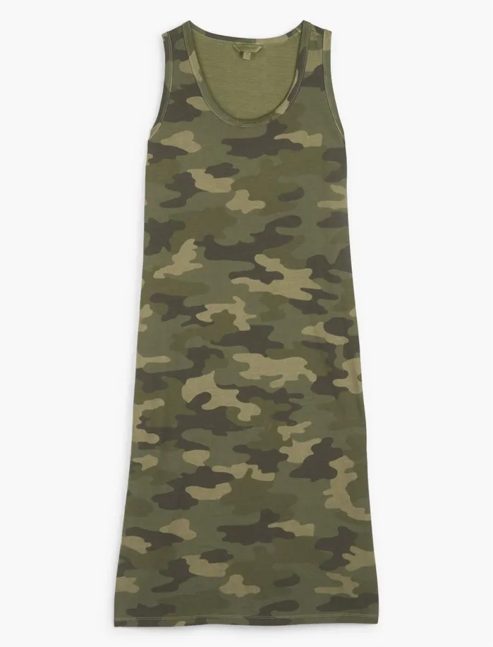 Dresses Women Lucky Brand Camo Dress Camo Olive Multi