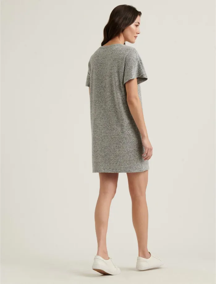 Dresses Women Lucky Brand Cloud Jersey Tee Dress Heather Grey