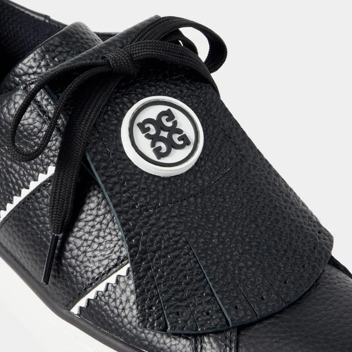 Durf Pebble Leather Kiltie Golf Shoe Onyx Women GFORE Golf Shoes