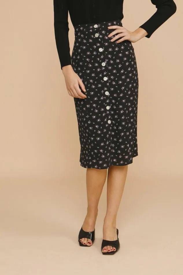 ELIOT Skirt Bouquet Noir Women Rouje Skirts
