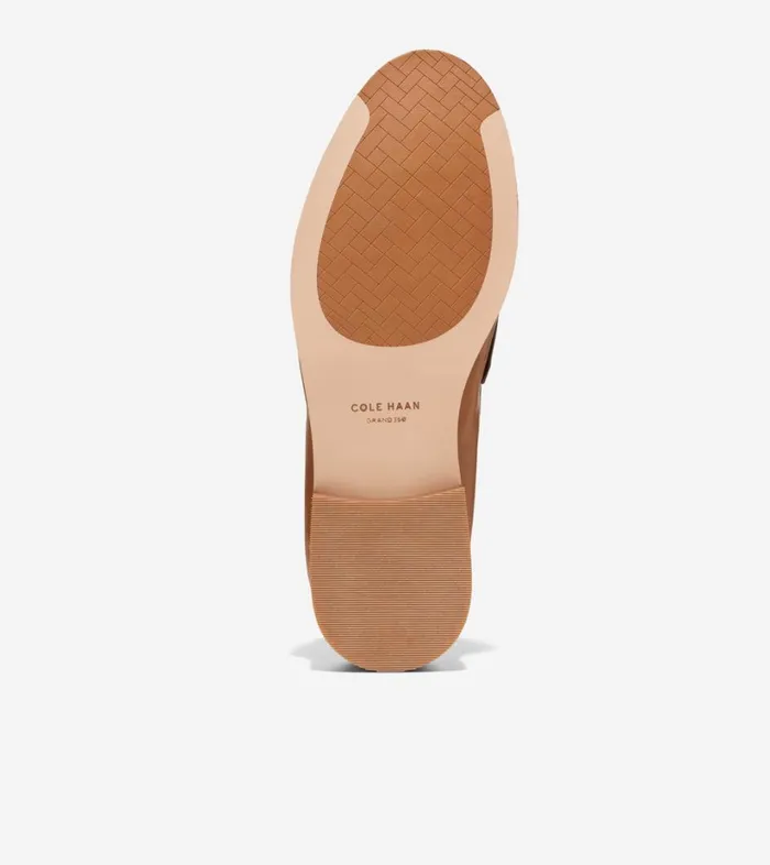 Flats and SlipOns Women Cole Haan Lux Pinch Penny Loafer Pecanivoryblack Flats and SlipOns Women Cole Haan Lux Pinch Penny Loafer Pecanivoryblack