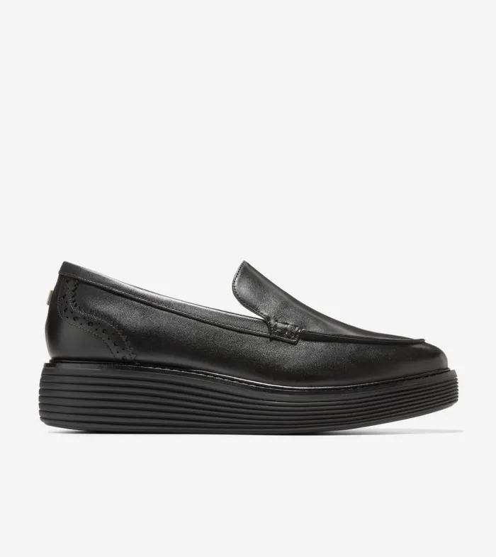 Flats and SlipOns Women Cole Haan riginalGrand Platform Venetian Loafer Black Flats and SlipOns Women Cole Haan riginalGrand Platform Venetian Loafer Black