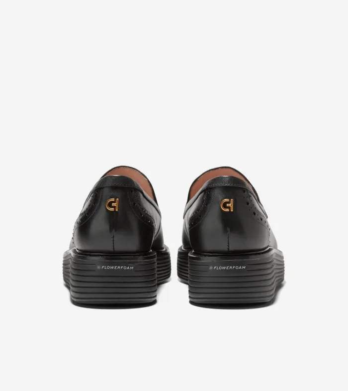 Flats and SlipOns Women Cole Haan riginalGrand Platform Venetian Loafer Black Flats and SlipOns Women Cole Haan riginalGrand Platform Venetian Loafer Black