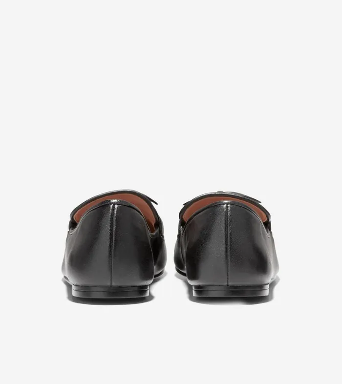 Flats and SlipOns Women Cole Haan York Bow Loafer Black Flats and SlipOns Women Cole Haan York Bow Loafer Black