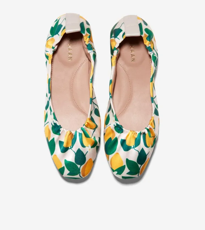 Flats and SlipOns Women Cole Haan York Soft Ballet Rosewaterlemon Flats and SlipOns Women Cole Haan York Soft Ballet Rosewaterlemon