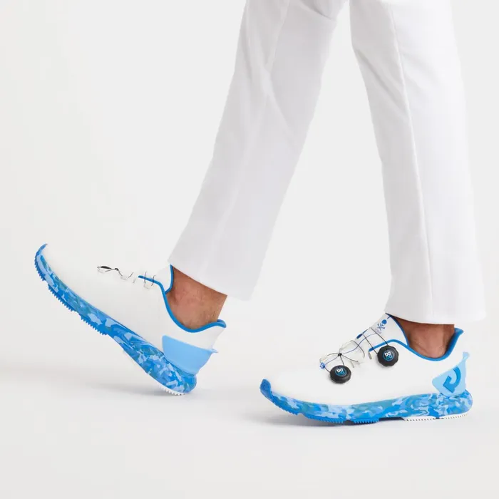 GDrive Perforated TPU Camo Golf Shoe Cielo Men GFORE Golf Shoes