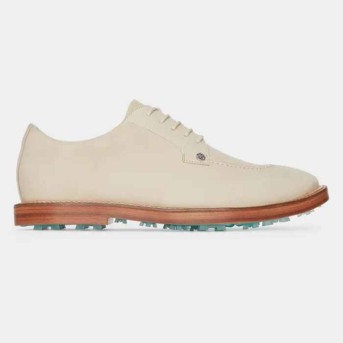 Gallivanter Nubuck Leather Luxe Sole Split Toe Golf Shoe Stone Men GFORE Golf Shoes Gallivanter Nubuck Leather Luxe Sole Split Toe Golf Shoe Stone Men GFORE Golf Shoes
