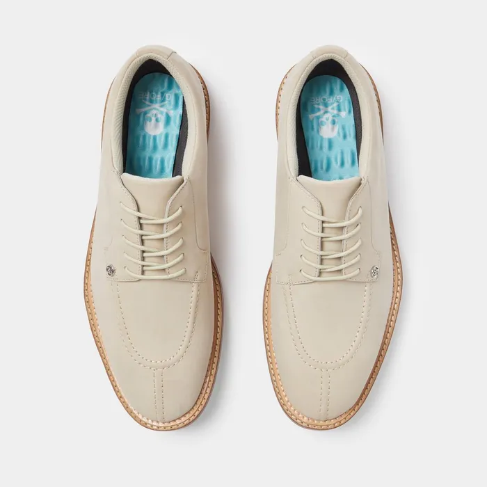 Gallivanter Nubuck Leather Luxe Sole Split Toe Golf Shoe Stone Men GFORE Golf Shoes