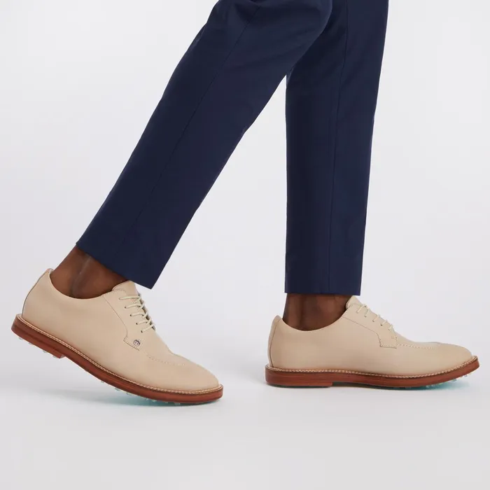 Gallivanter Nubuck Leather Luxe Sole Split Toe Golf Shoe Stone Men GFORE Golf Shoes