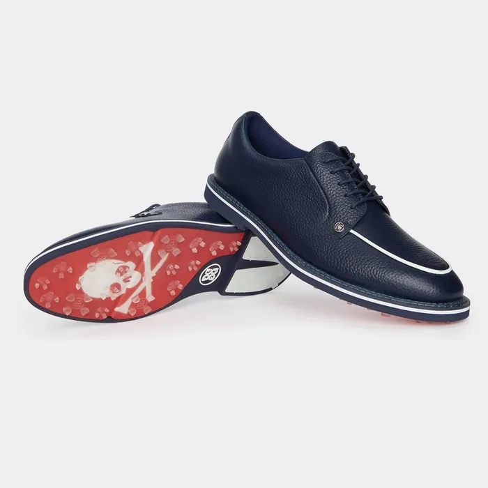Gallivanter Pebble Leather Contrast Split Toe Golf Shoe Twilight Men GFORE Golf Shoes