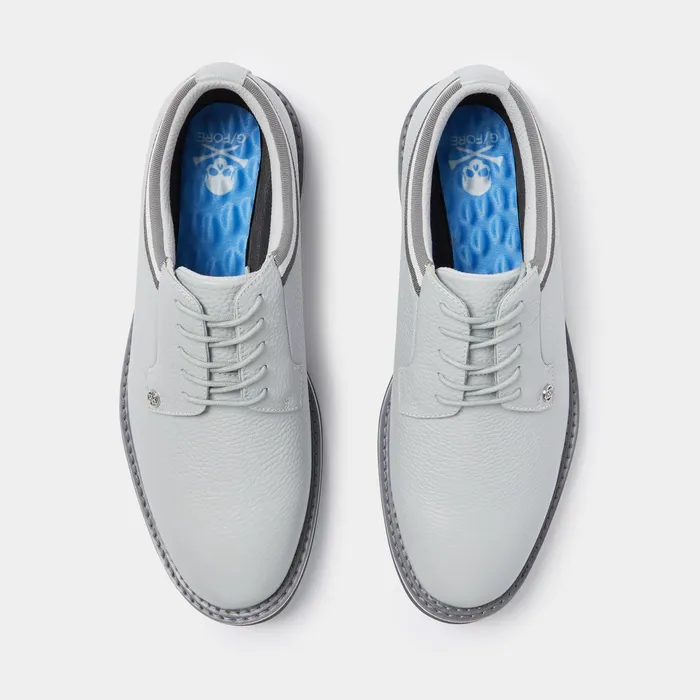 Gallivanter Pebble Leather Grossgrain Golf Shoe Nimbus Men GFORE Golf Shoes