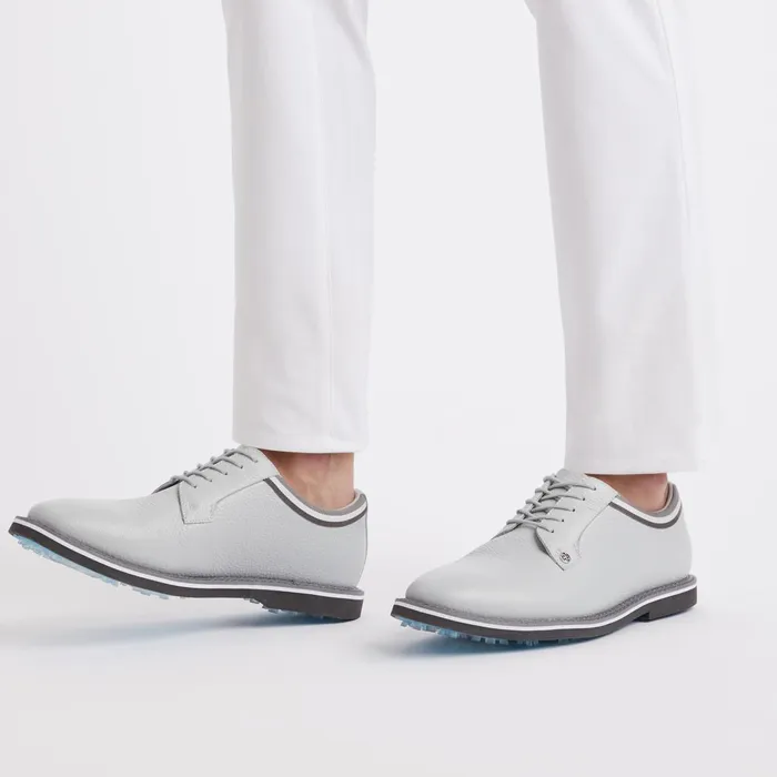 Gallivanter Pebble Leather Grossgrain Golf Shoe Nimbus Men GFORE Golf Shoes