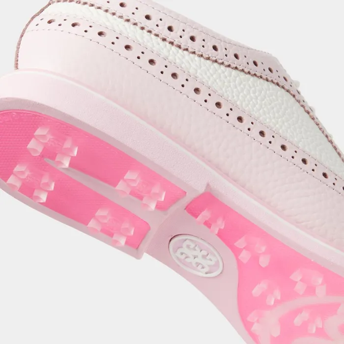 Gallivanter Pebble Leather Longwing Golf Shoe Blush Women GFORE Golf Shoes