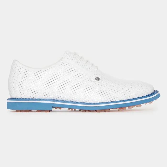 Gallivanter Perforated Leather Golf Shoe Cerulean Men GFORE Golf Shoes
