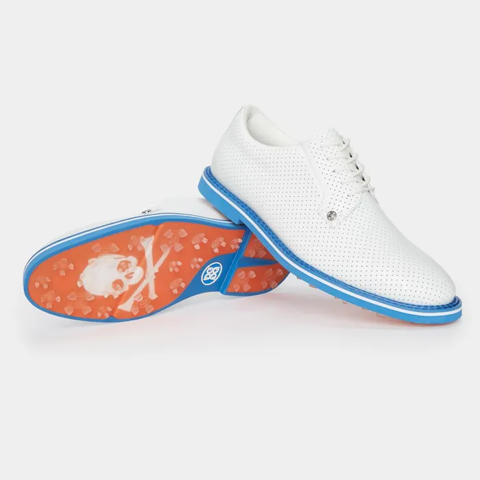 Gallivanter Perforated Leather Golf Shoe Cerulean Men GFORE Golf Shoes