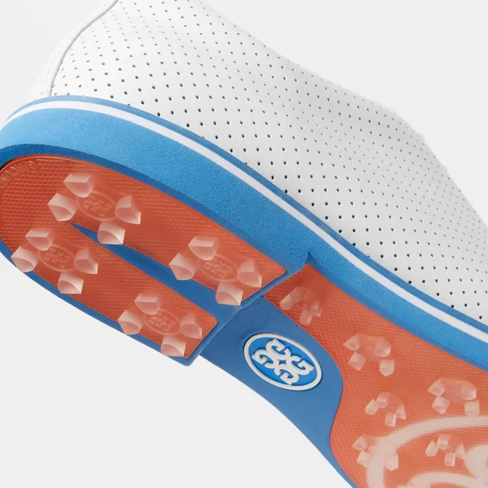 Gallivanter Perforated Leather Golf Shoe Cerulean Men GFORE Golf Shoes