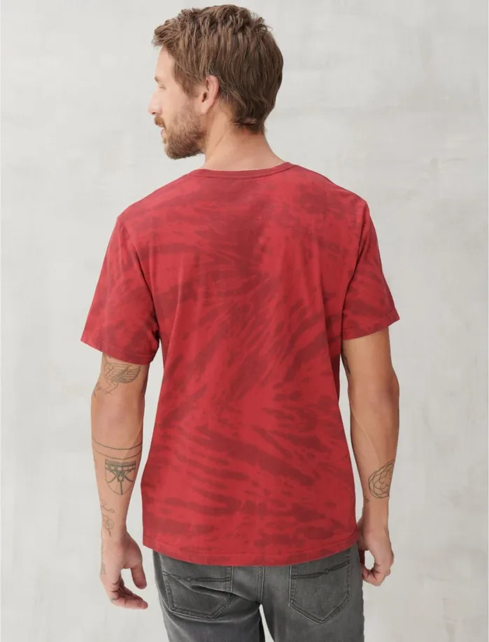 Graphic Tees Men Lucky Brand Coca Cola Tie Dye Tee Multi