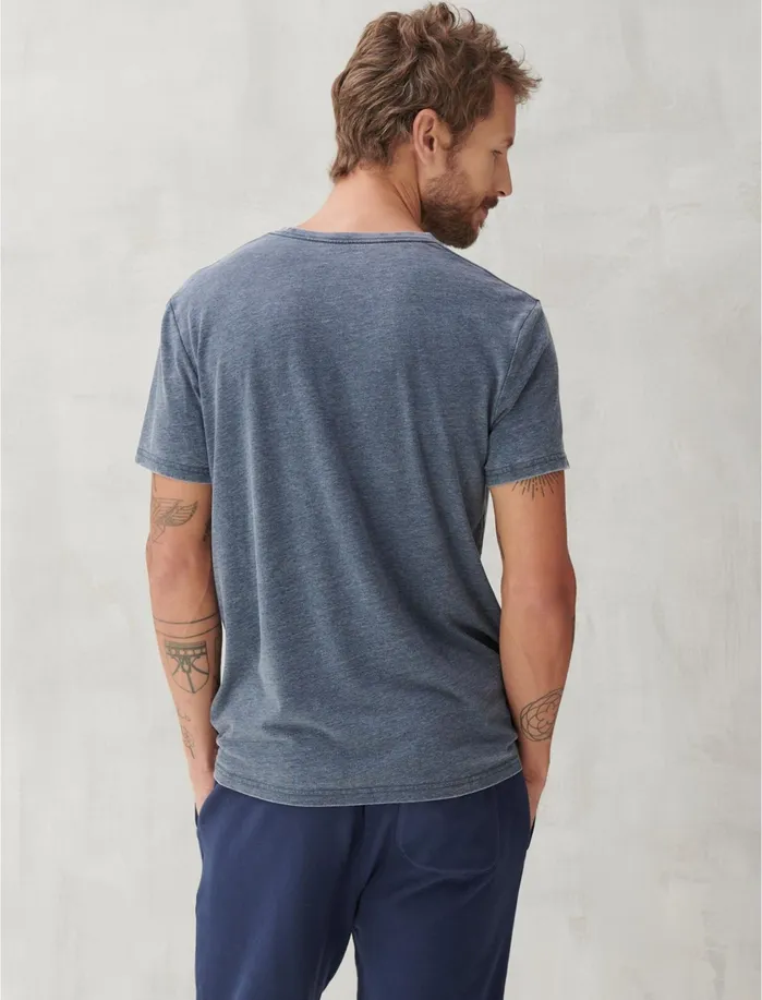 Graphic Tees Men Lucky Brand Fender Ukuleles American Navy