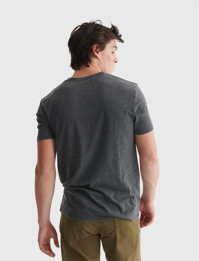 Graphic Tees Men Lucky Brand Jeep Tee Jet Black