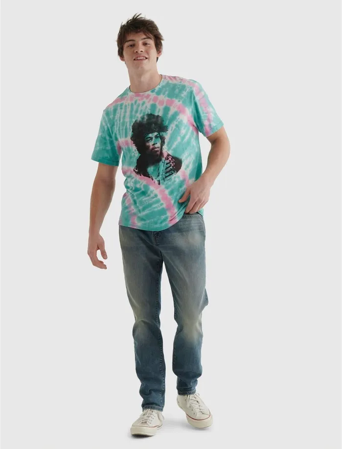 Graphic Tees Men Lucky Brand Jimi Tie Dye Tee Multi