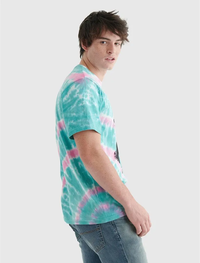 Graphic Tees Men Lucky Brand Jimi Tie Dye Tee Multi