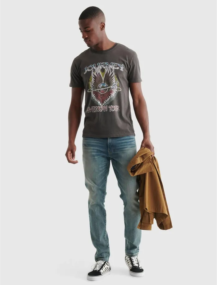 Graphic Tees Men Lucky Brand Journey 79 Tour Tee Raven Graphic Tees Men Lucky Brand Journey 79 Tour Tee Raven