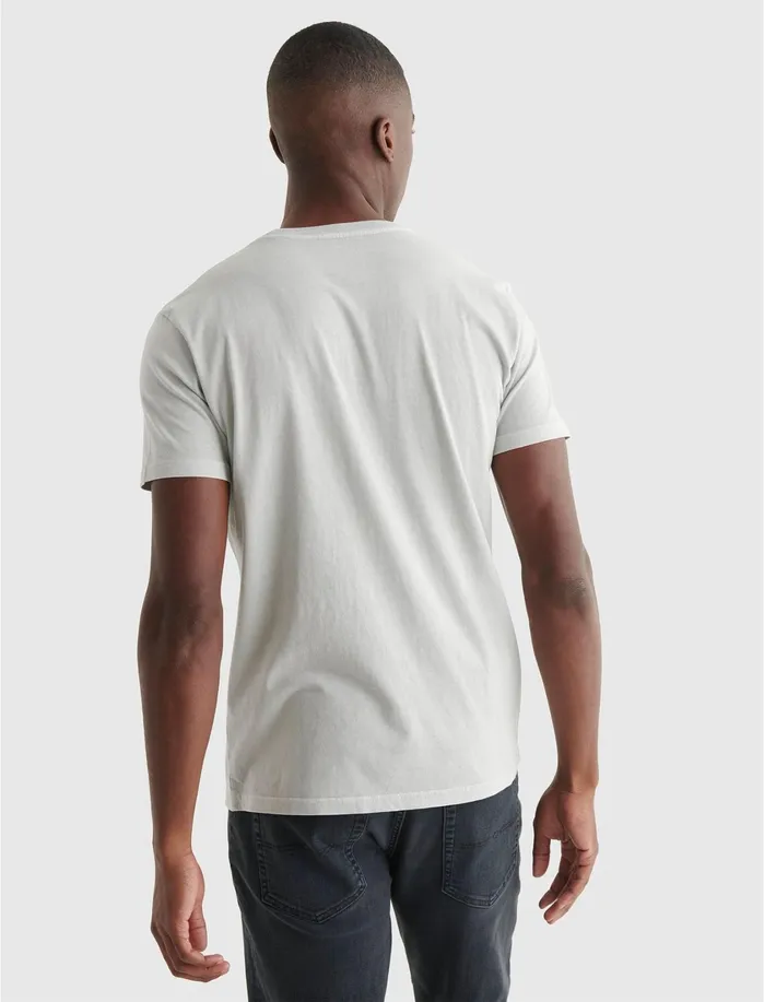 Graphic Tees Men Lucky Brand Lion Patch Grey Graphic Tees Men Lucky Brand Lion Patch Grey