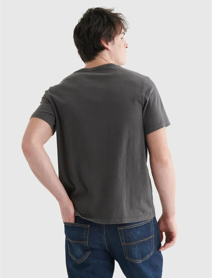 Graphic Tees Men Lucky Brand Morrison Motors Tee Raven