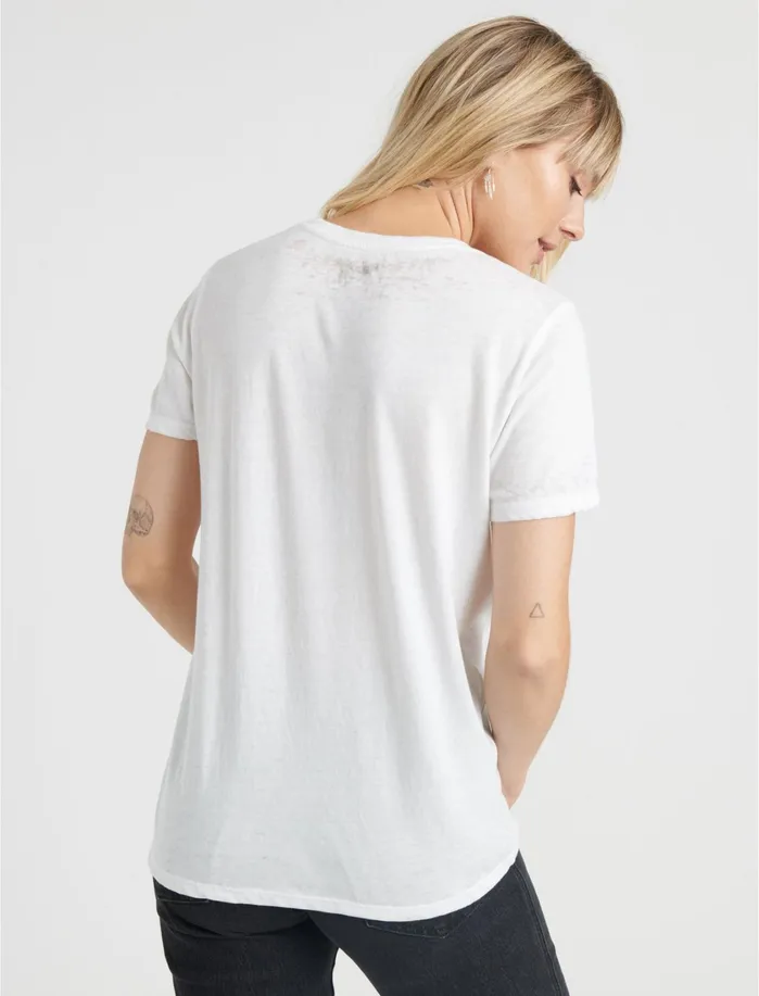 Graphic Tees Women Lucky Brand Wonder Woman Tee Lucky White