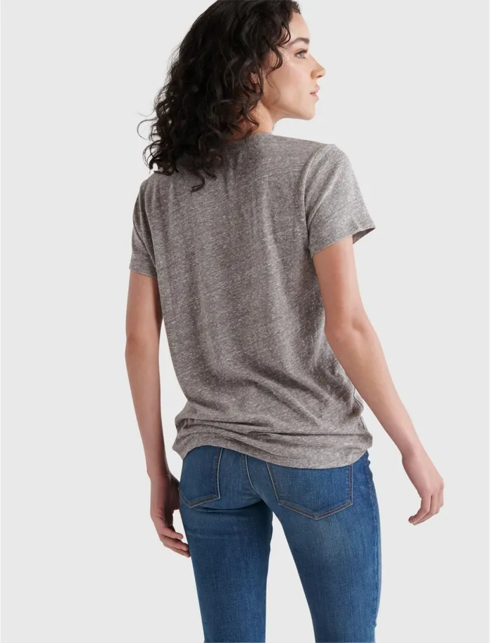 Graphic Tees Women Lucky Brand Yosemite Graphic Tee Heather Grey