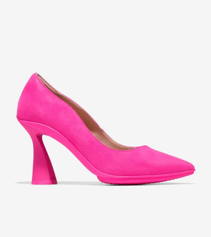 Heels And Wedges Women Cole Haan Grand Ambition York Pump Pink Yarrow