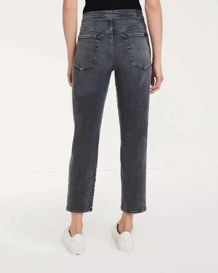 High Waist Women 7 For All Mankind Luxe Vintage Trapunto Seam Jean In Abbey