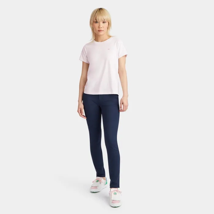 I Hate Golf Cotton Tee Petal Women GFORE Tops