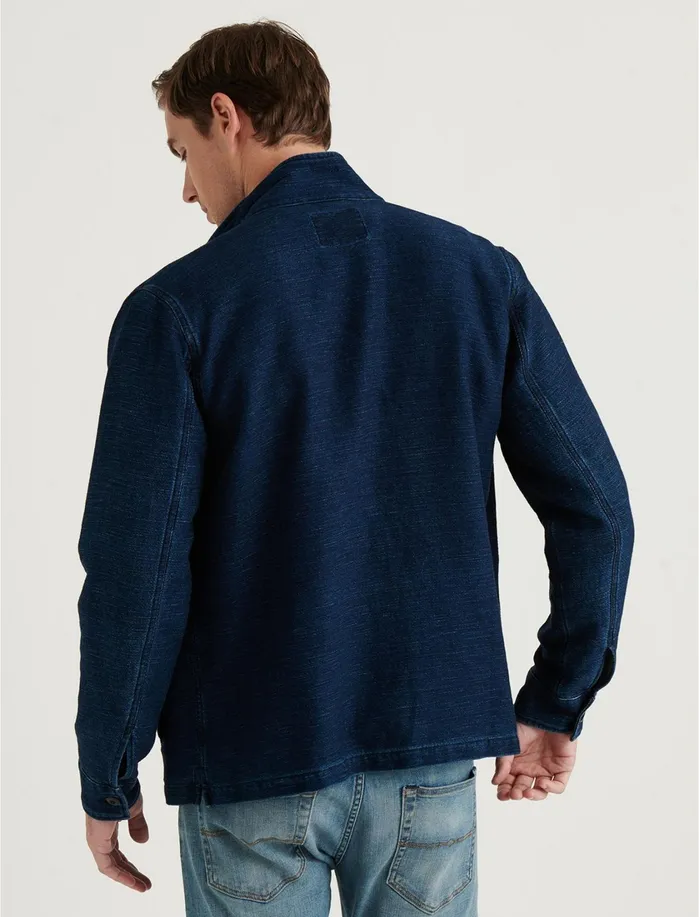 Jackets and Outerwear Men Lucky Brand Indigo Zip Jacket Indigo