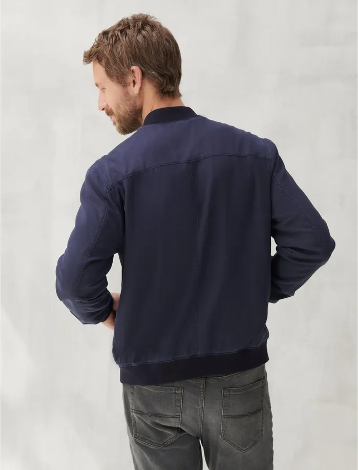 Jackets and Outerwear Men Lucky Brand Light Weight Bomber Jacket Parisian Night